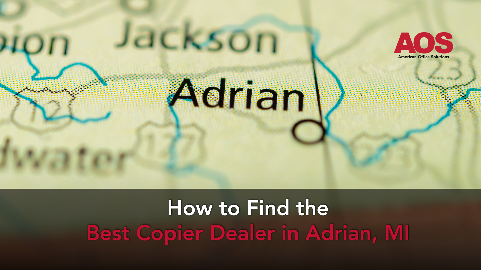 Best Copier Dealer in Adrian Michigan