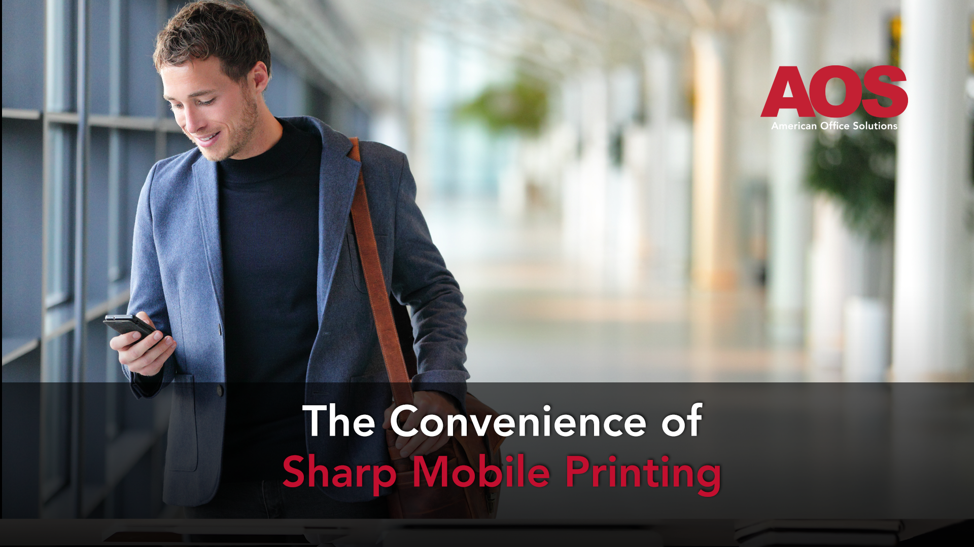 Convenience of Sharp Mobile Printing