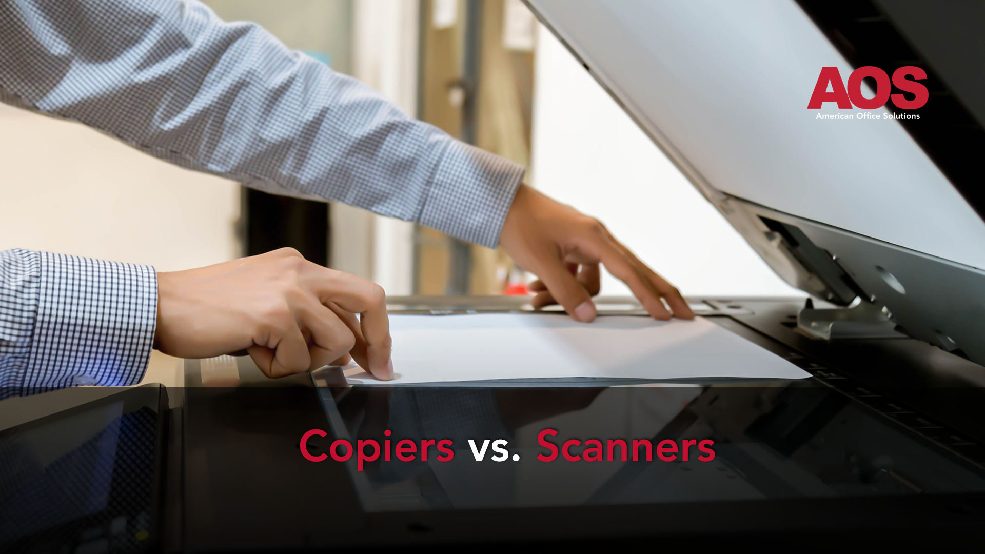 Copiers vs Scanners