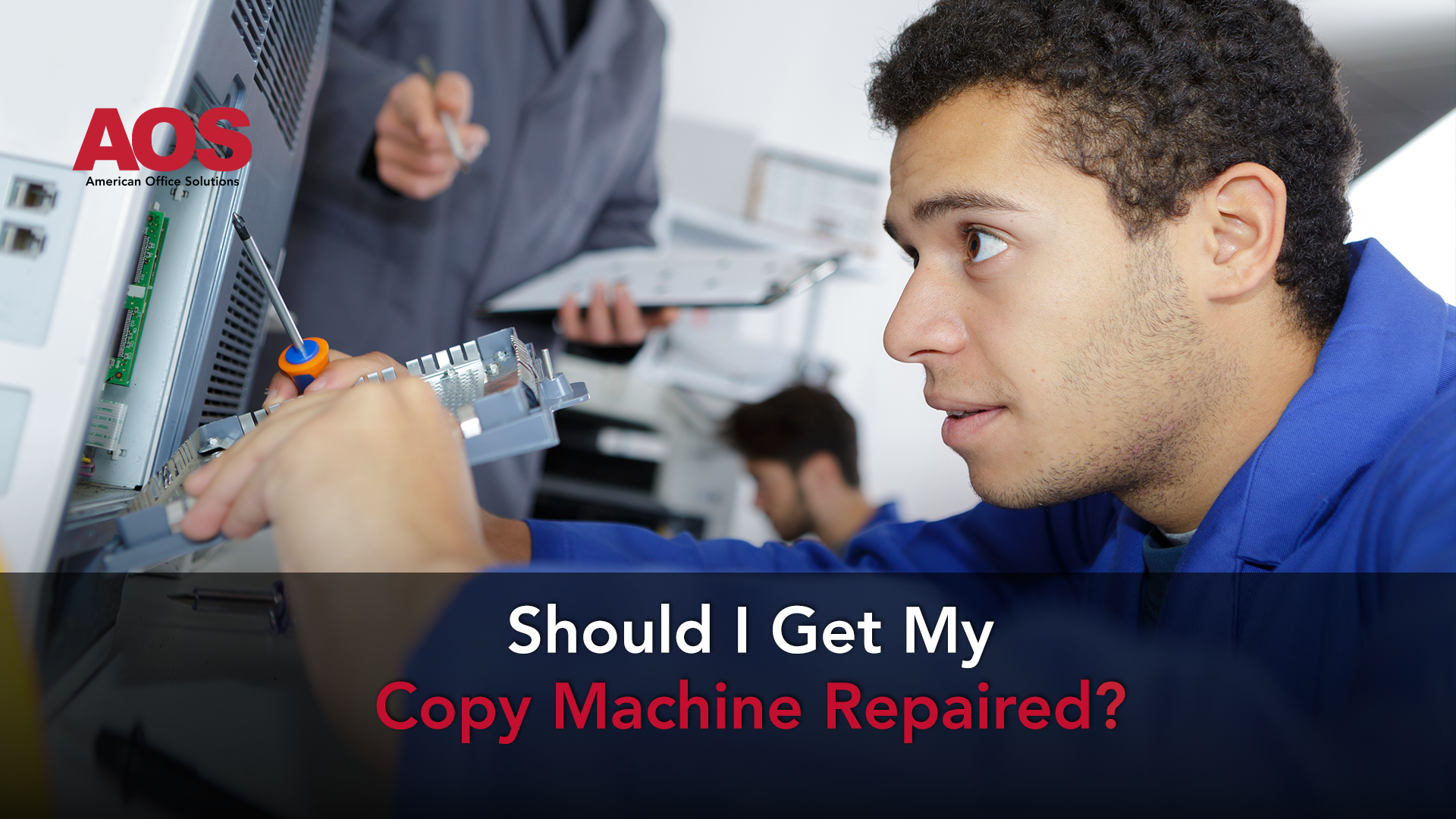 Should I Get My Copy Machine Repair