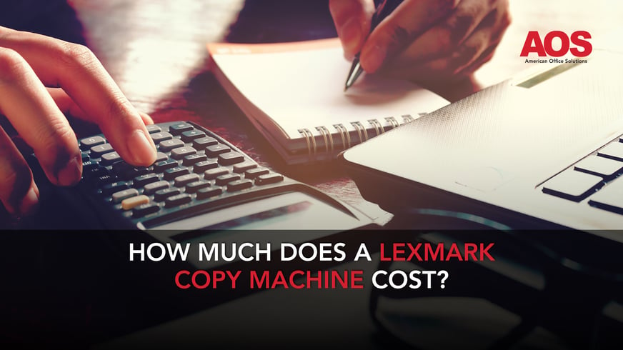 How Much Does a Lexmark Copy Machine Cost?