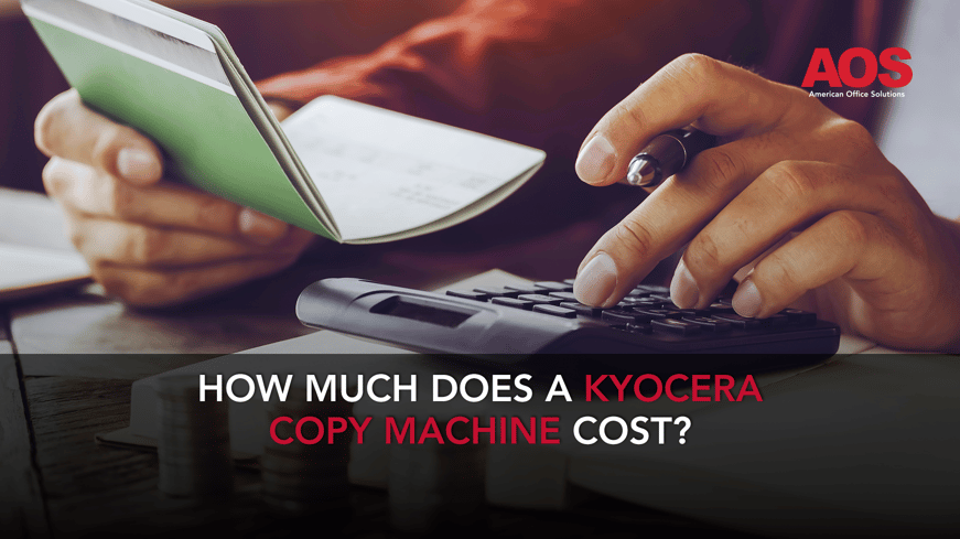 How Much Does a Kyocera Copy Machine Cost?