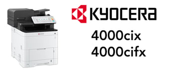 Best Kyocera desktop color copier: ECOSYS 4000cix, 4000cifx