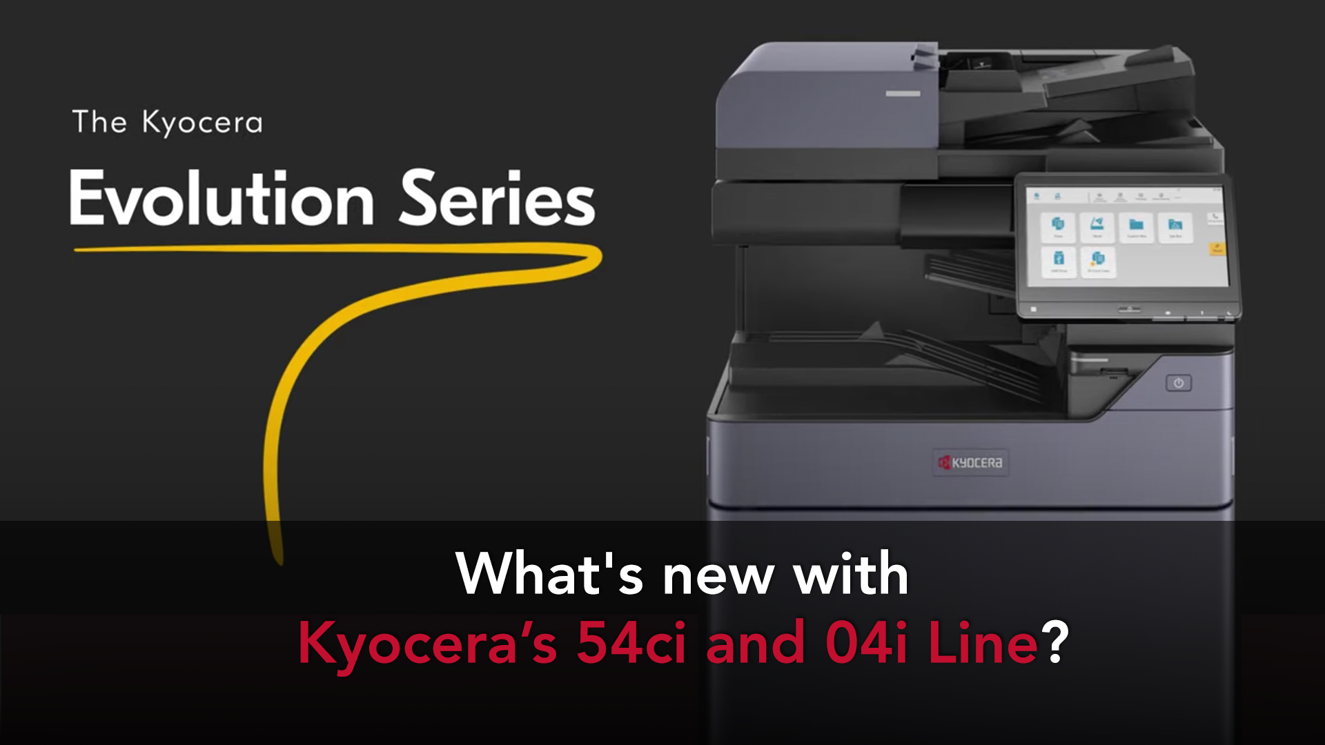 Kyocera 54 & 04 line