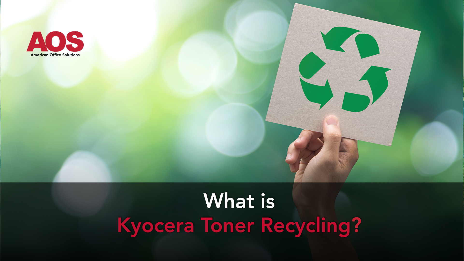 Kyocera Toner Recycling