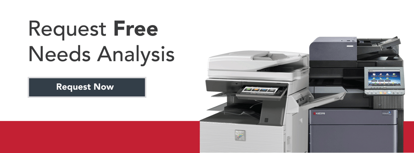 AOS Managed Print Needs Analysis Request Now Button