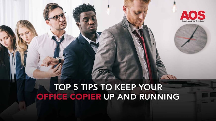 Technology Solutions: Top 5 Tips to Keep Your Office Copier Up and Running