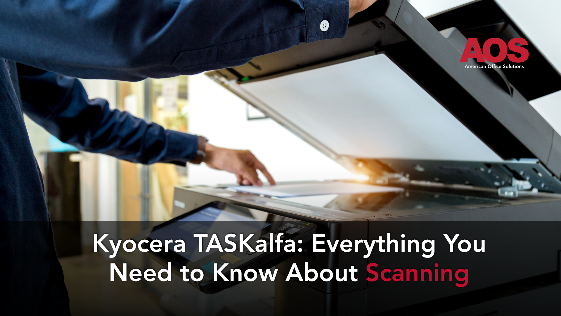Kyocera TASKalfa: Everything You Need to Know About Scanning