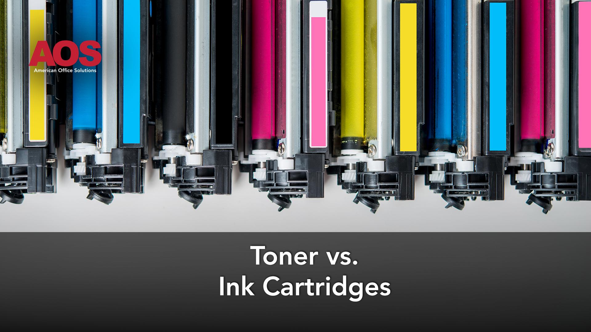 Toner vs. Ink Cartridges: What's Difference?